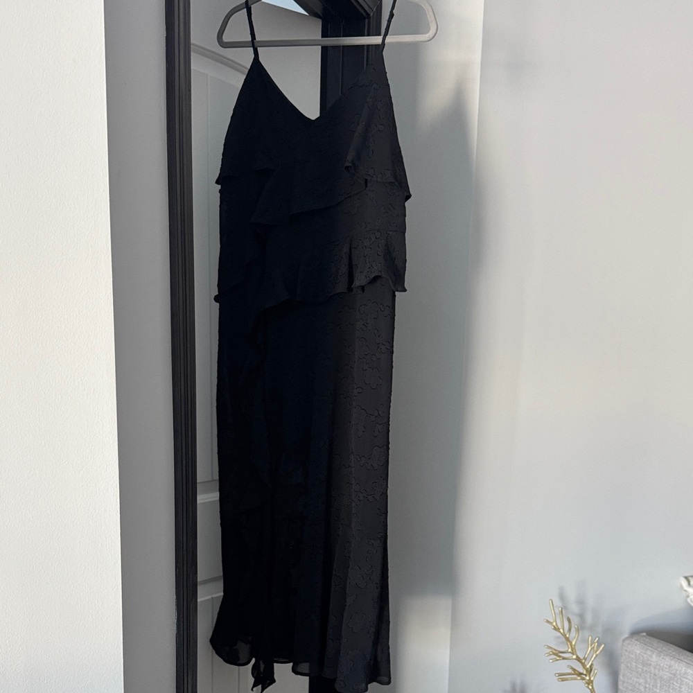 Wild Fable Black Asymmetrical Dress
